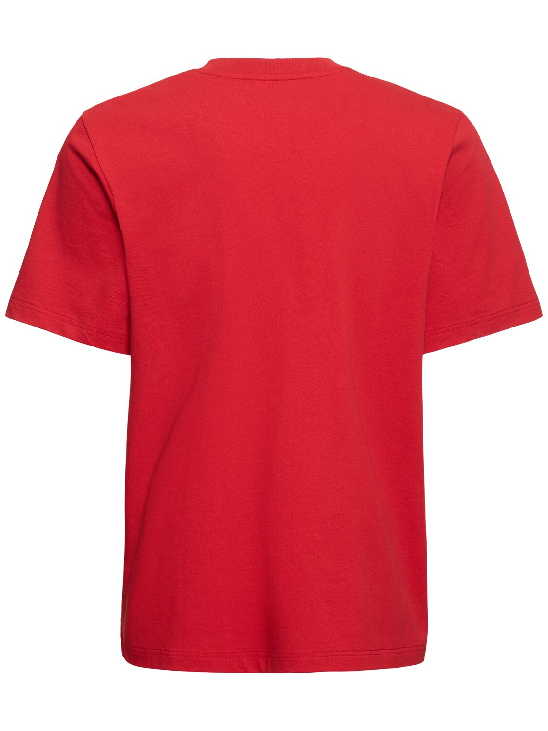 Shop Casablanca Casa Crest Printed T-shirt In Rosso