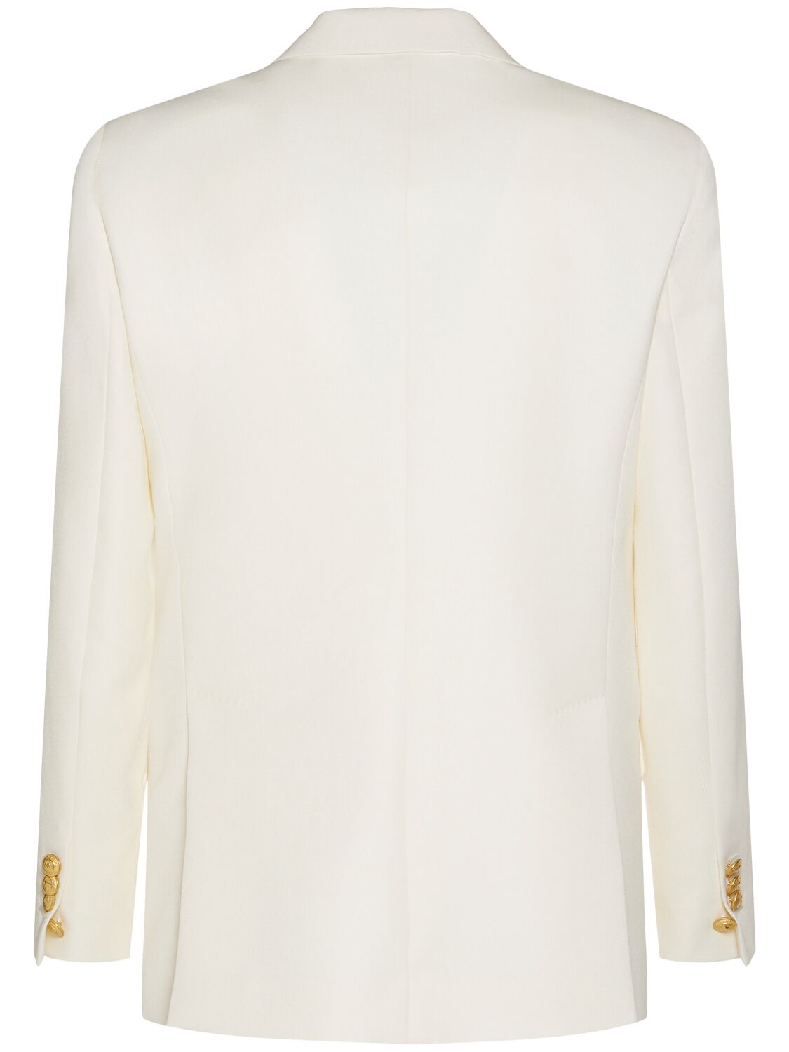 Shop Dsquared2 Double Breasted Blazer In Off White