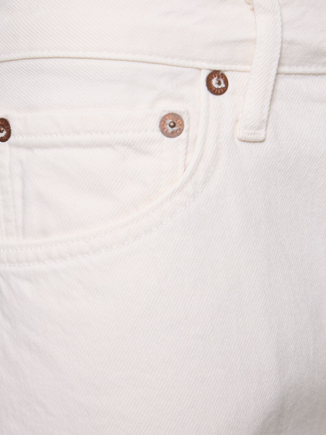 Shop Agolde Dame Organic Cotton Wide Shorts In White