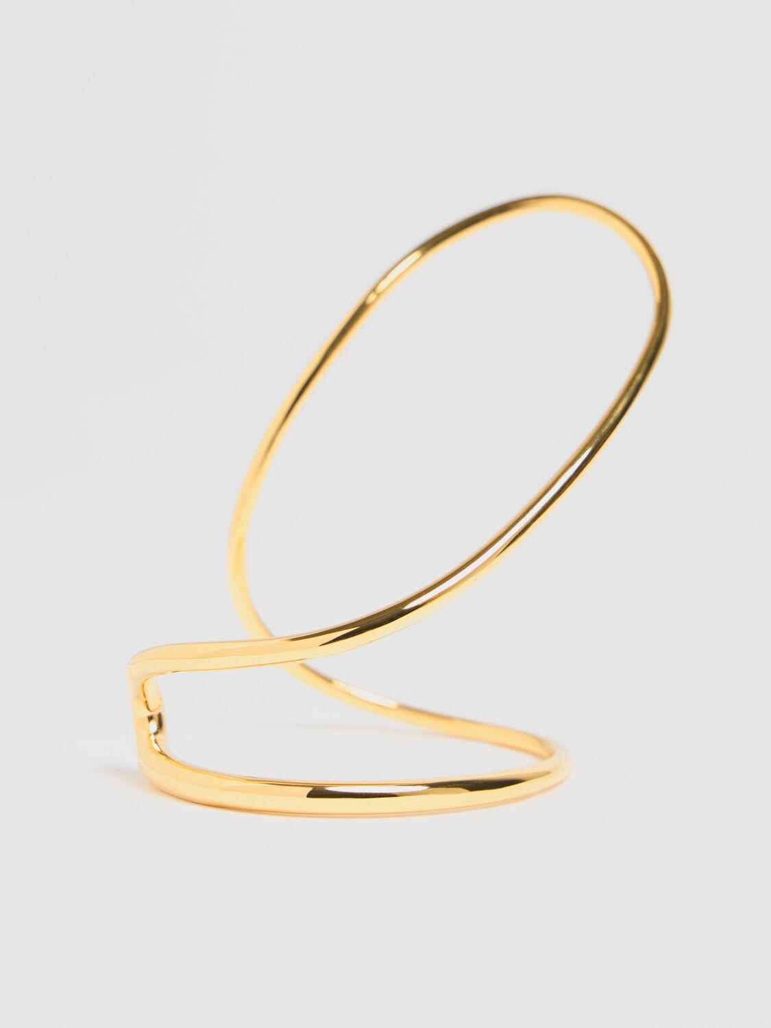 Shop Charlotte Chesnais Ivy Droite Vermeil Bracelet In Gold