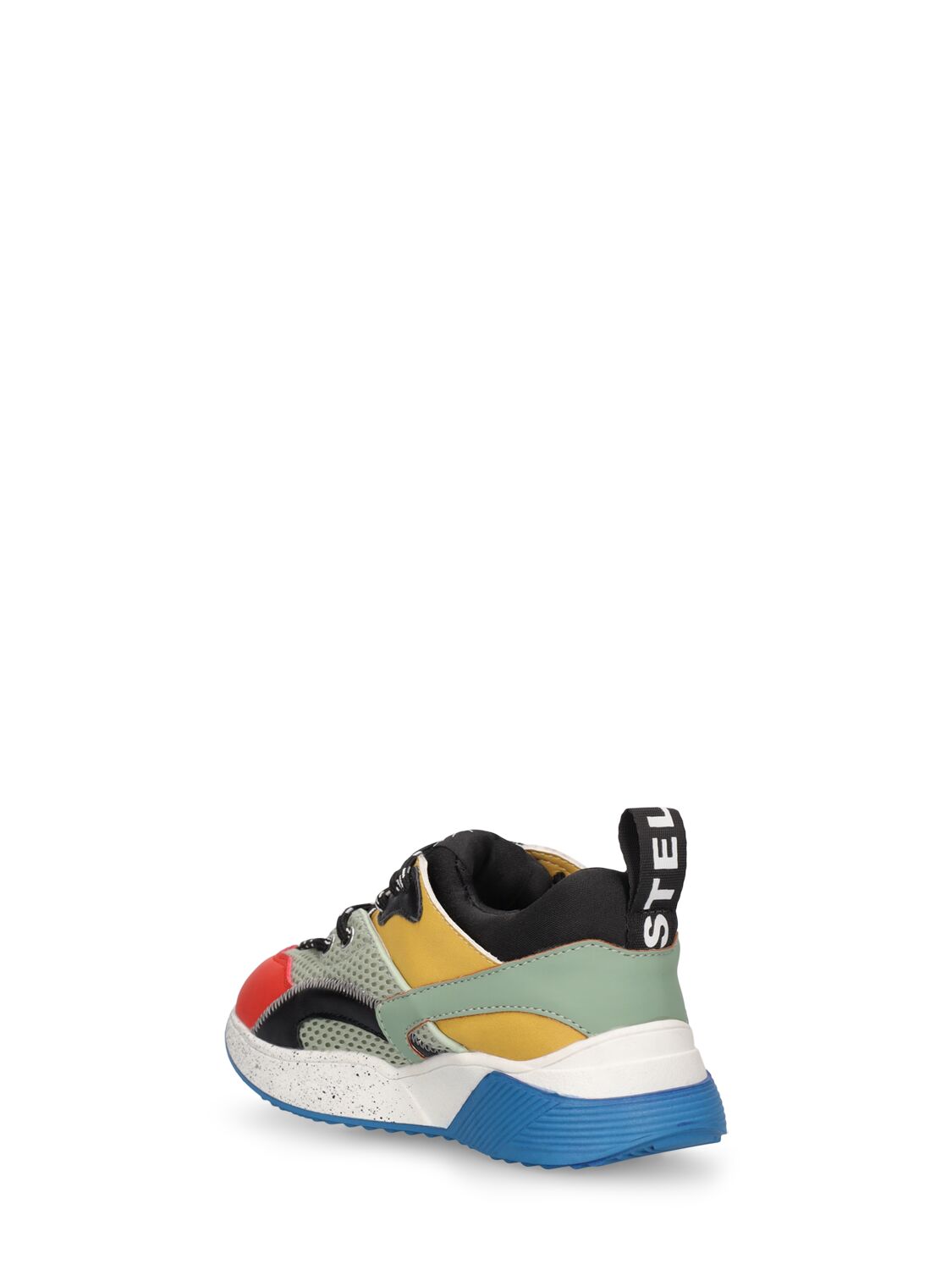 Shop Stella Mccartney Poly Lace-up Sneakers In Multicolor