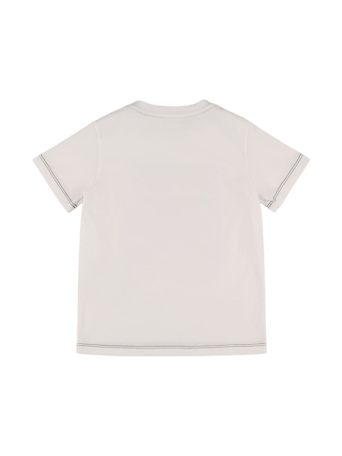 Shop Missoni Printed Cotton Jersey T-shirt In White/black