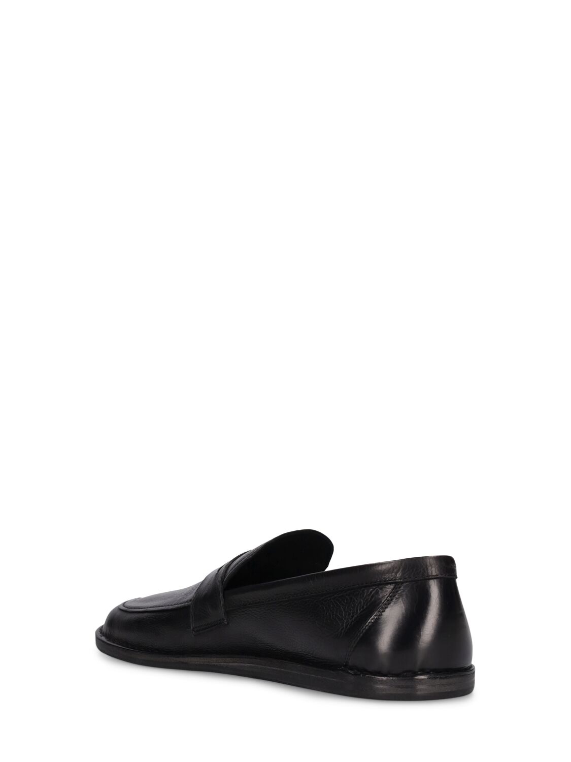 Shop The Row Cary Leather Loafers In Black