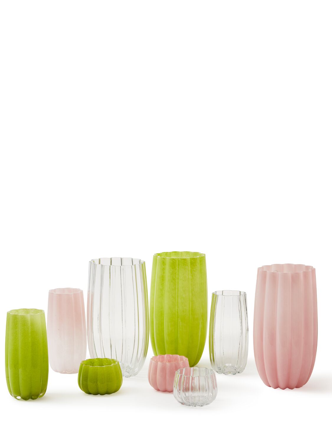 Polspotten Large Melon Vase In Transparent