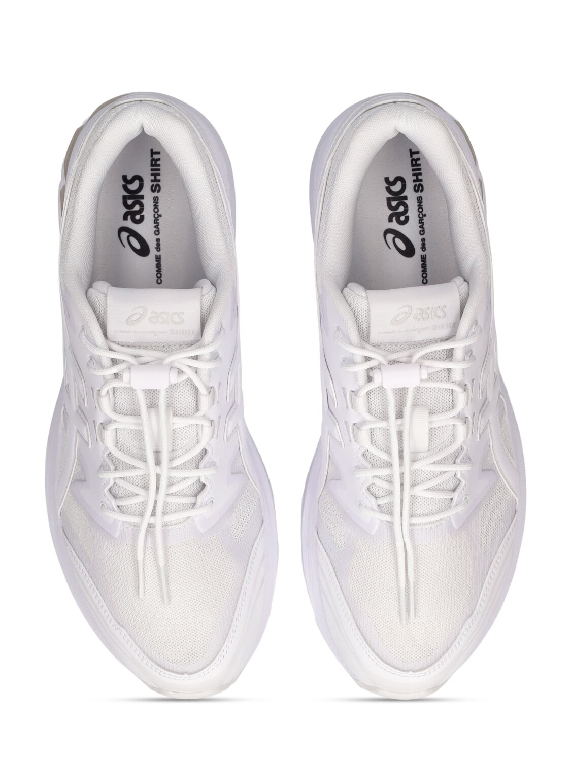 Shop Comme Des Garçons Shirt Asics X Shirt Gel-terrain Sneakers In 화이트