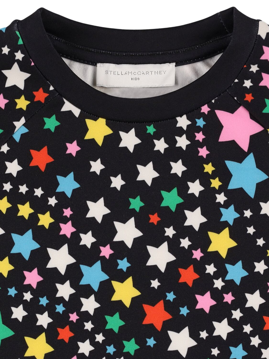 STELLA MCCARTNEY PRINTED TECH JERSEY BASE LAYER TOP 
