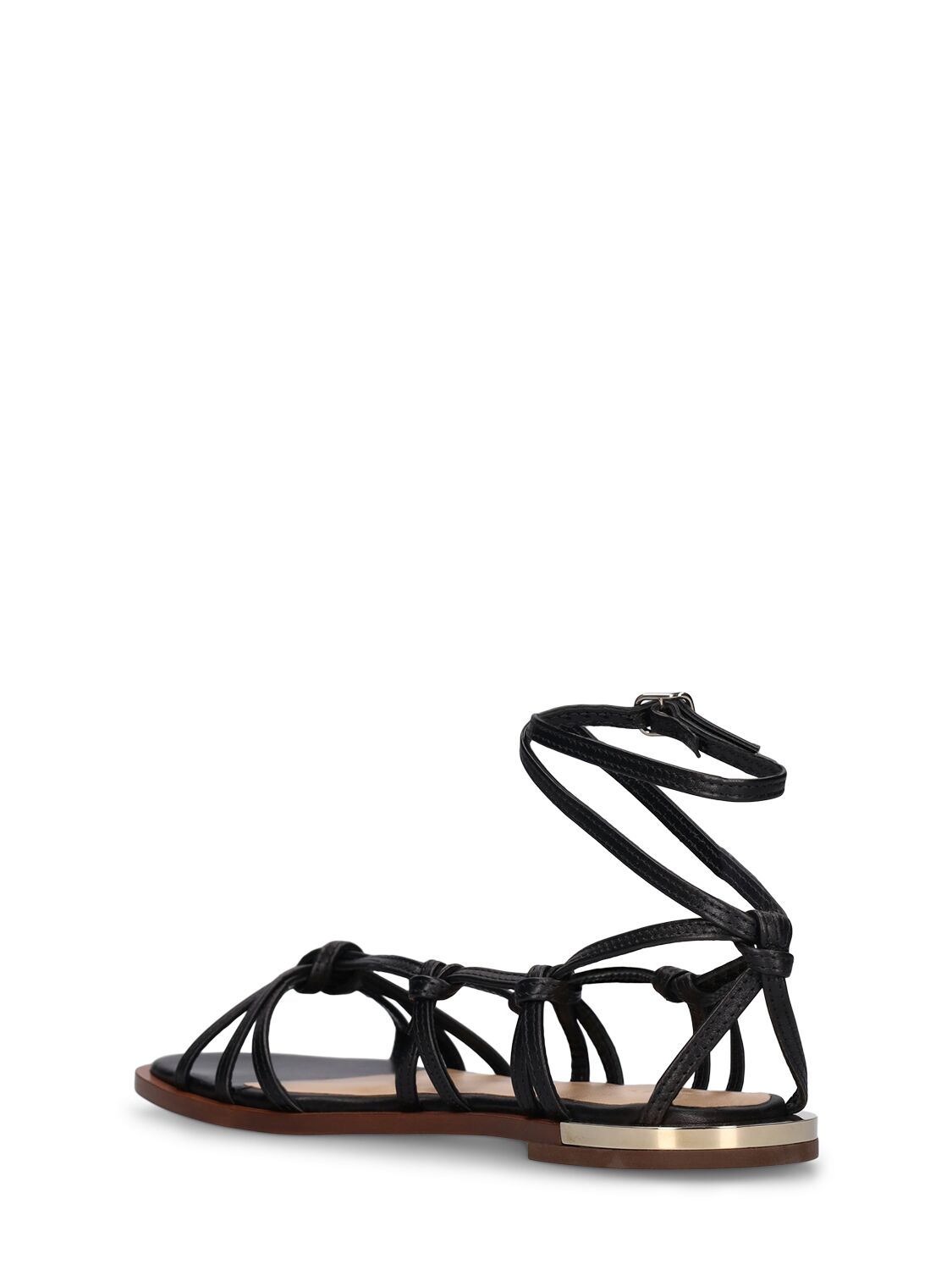 Uma Leather Flats