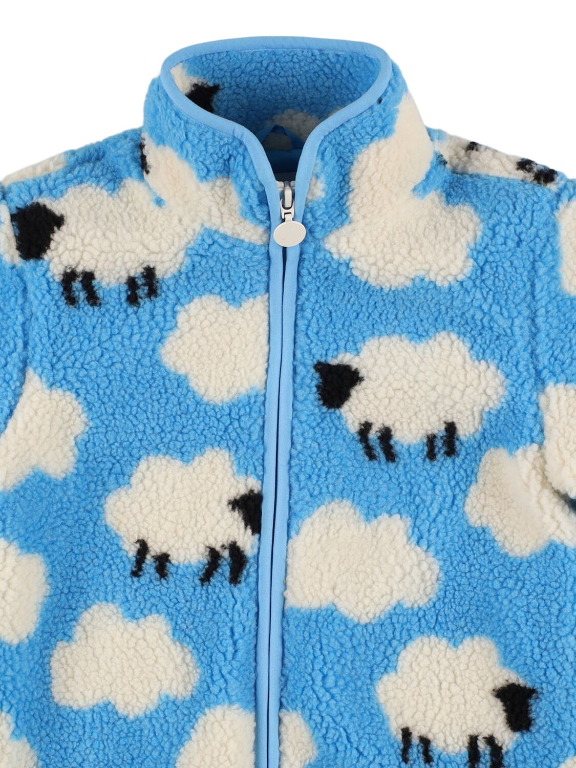 STELLA MCCARTNEY PRINTED POLY TEDDY JACKET 