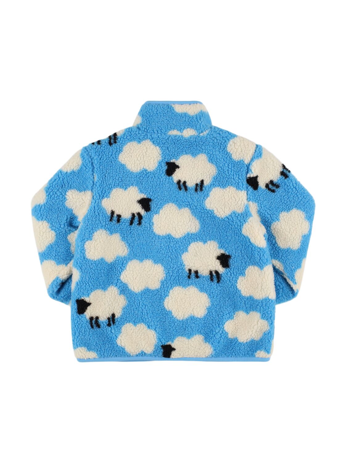 STELLA MCCARTNEY PRINTED POLY TEDDY JACKET 