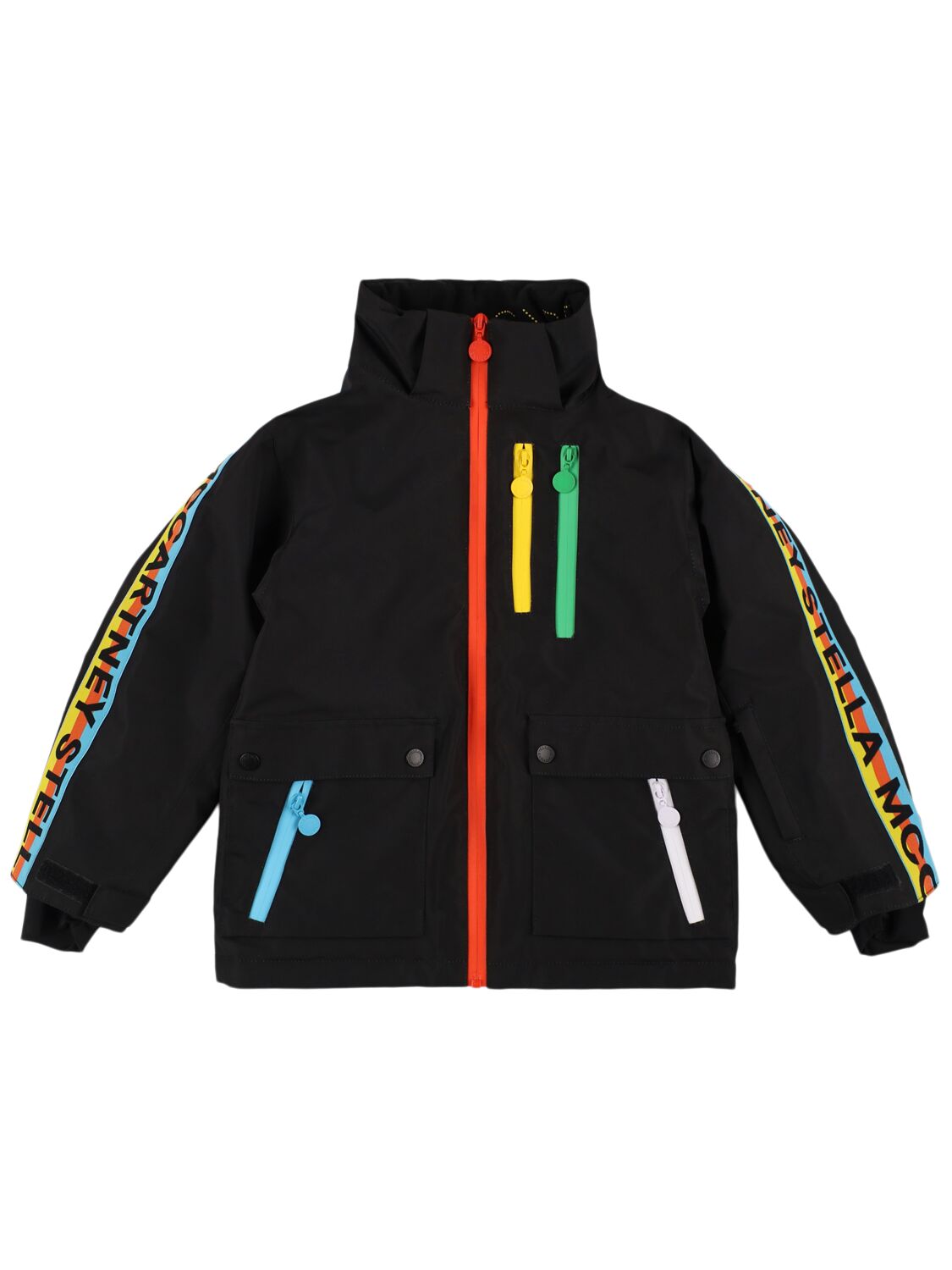 Stella Mccartney Poly Snow Jacket In Black