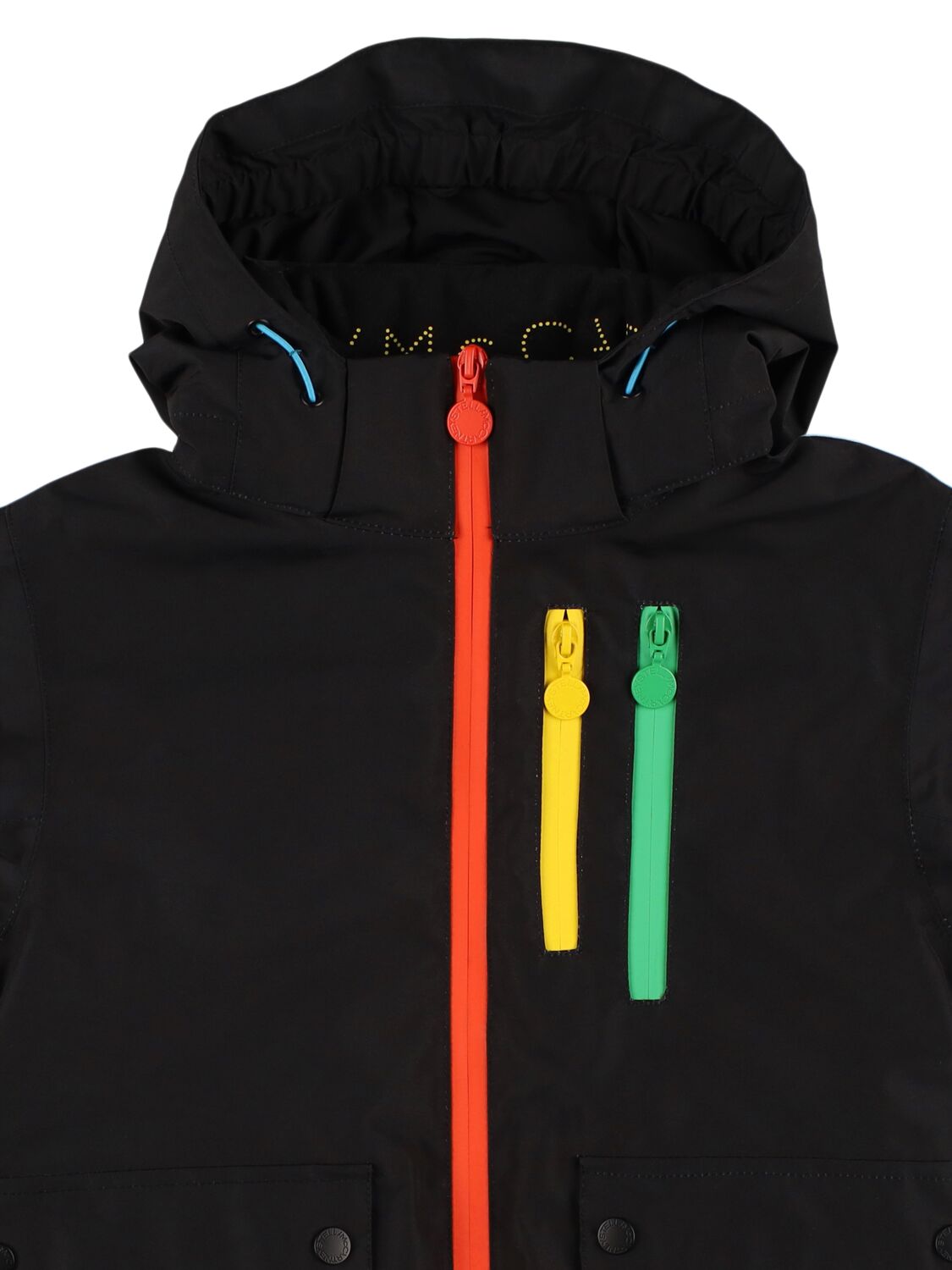 Stella Mccartney Poly Snow Jacket In Black