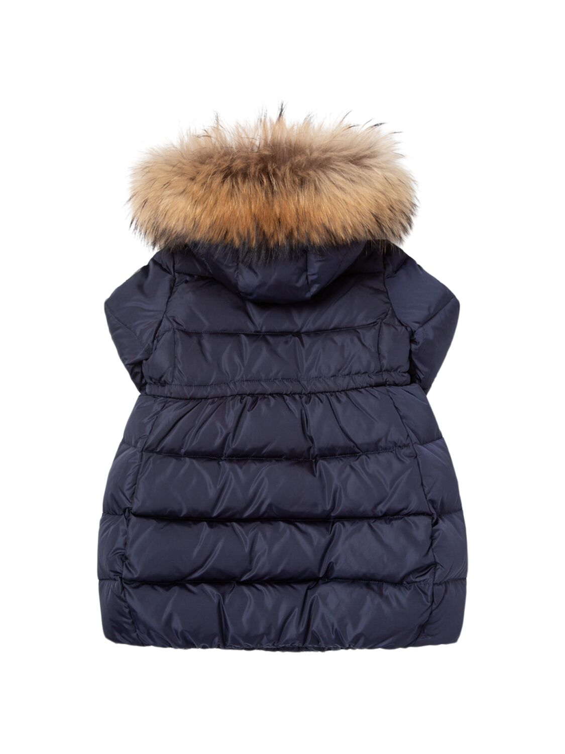 Shop Il Gufo Hooded Nylon Down Coat In Blue