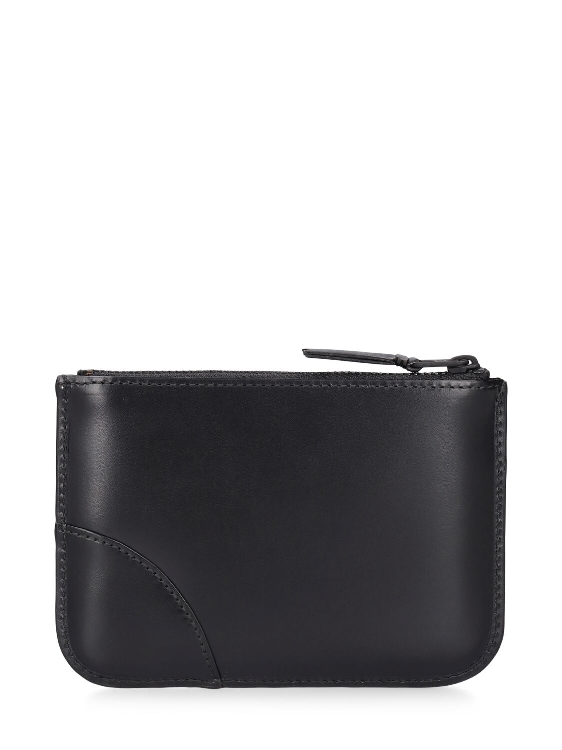 Shop Comme Des Garçons Very Black Leather Pouch