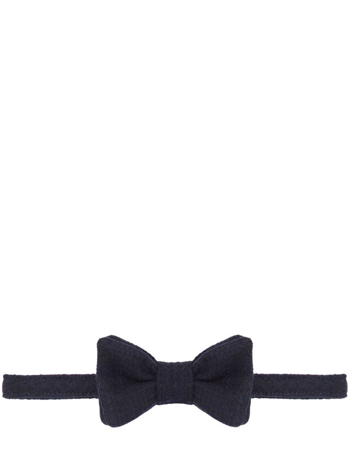 Il Gufo Viscose Blend Bow Tie In Blue