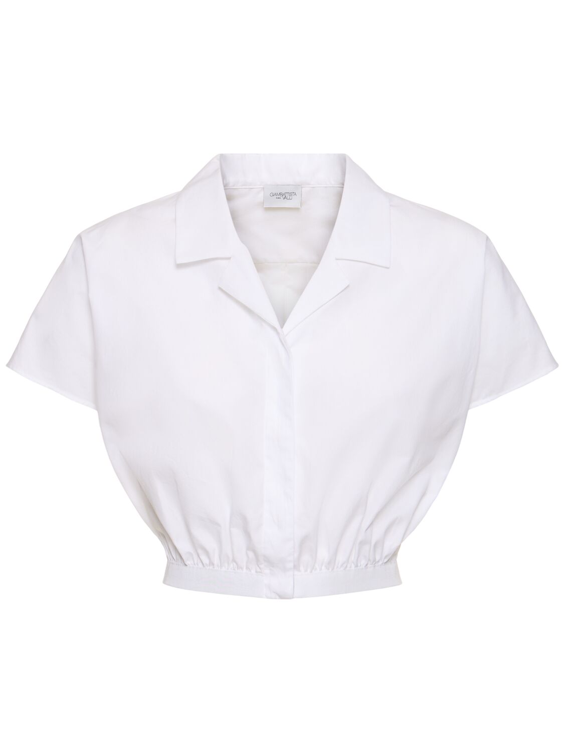 Giambattista Valli Poplin Shirt In Optic White