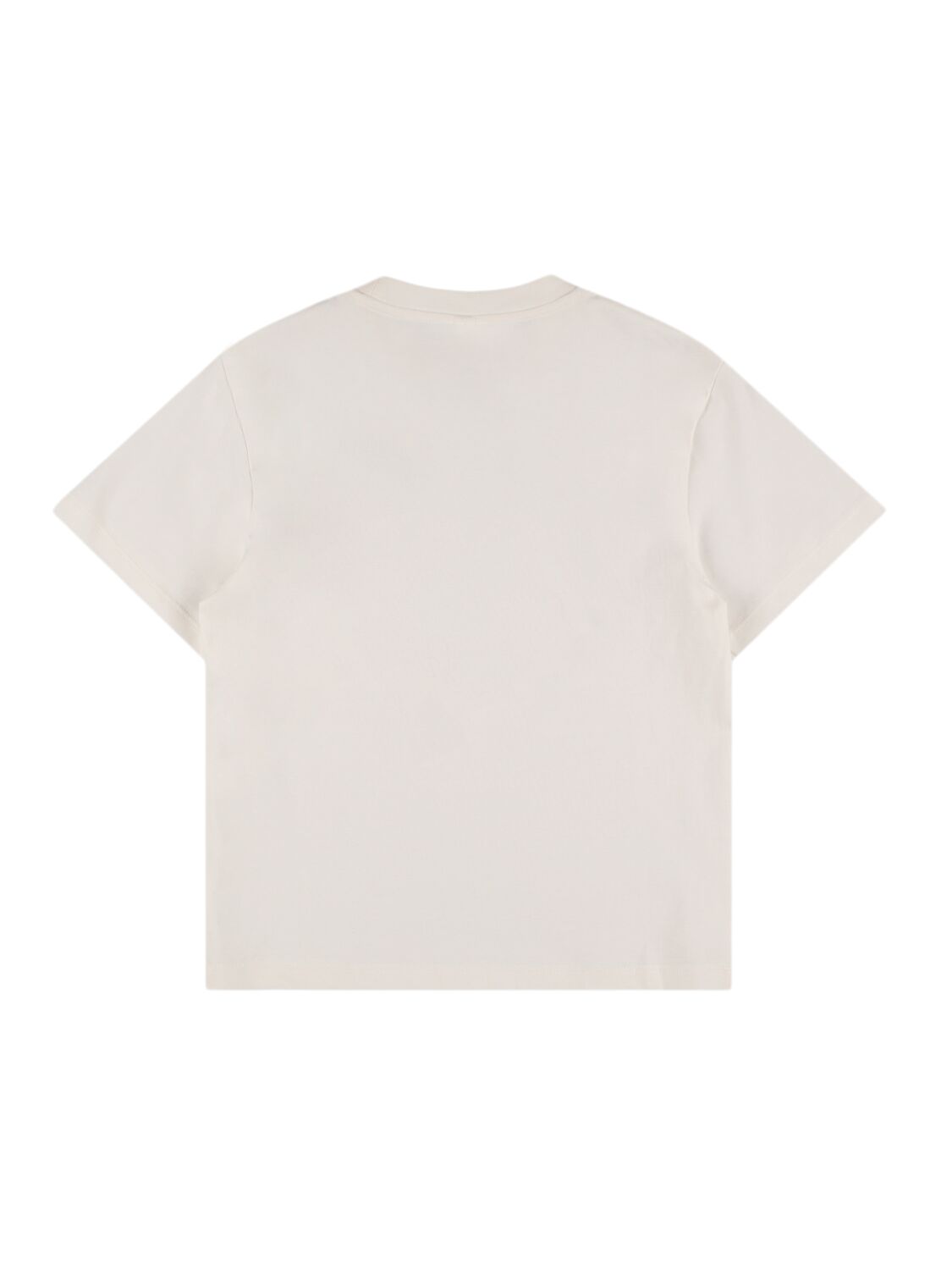 Shop Stella Mccartney Printed Cotton Jersey T-shirt In White