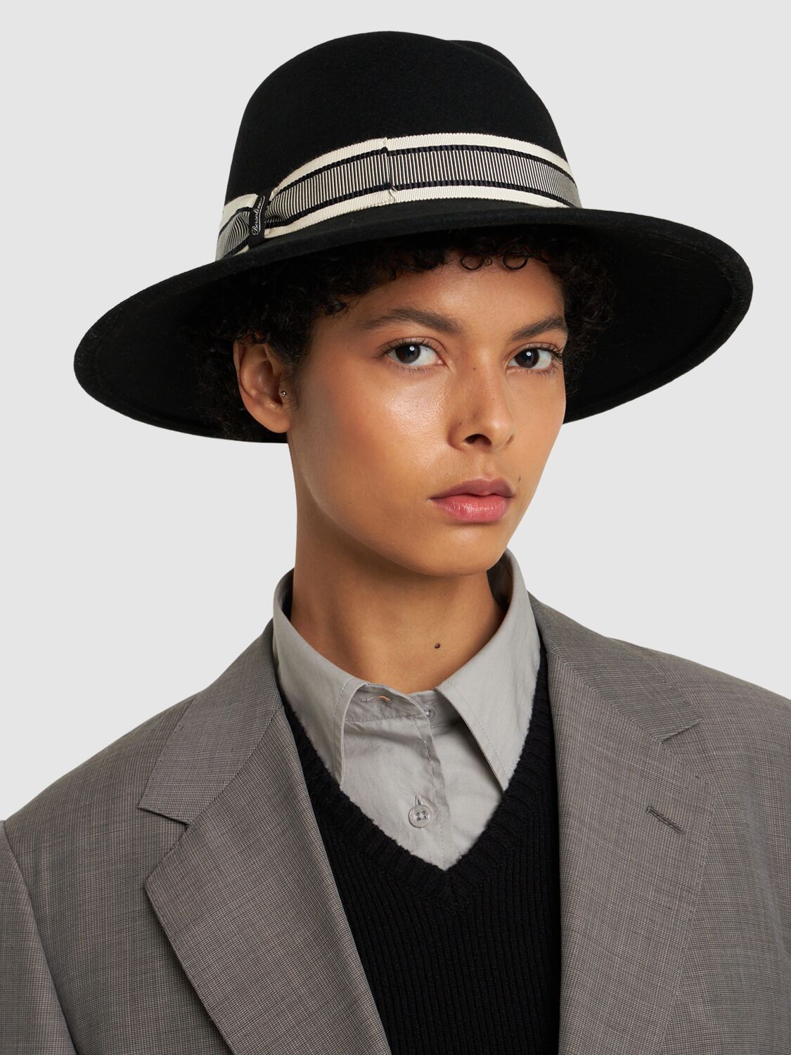 BORSALINO ROMY WOOL FELT HAT 