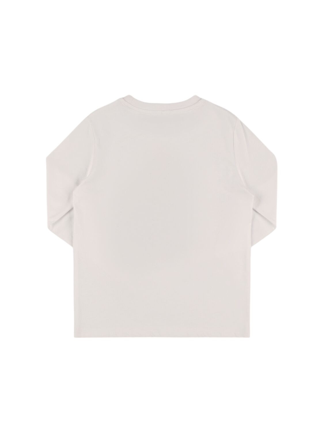 Shop Stella Mccartney Printed Cotton Jersey T-shirt In White