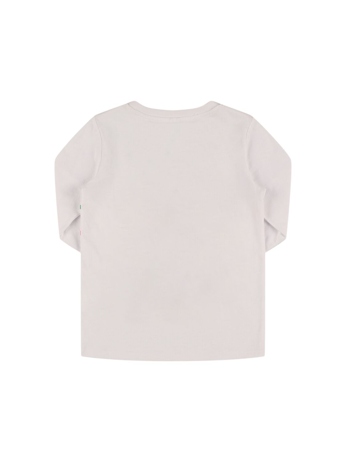 Shop Stella Mccartney Printed Cotton Jersey T-shirt In White