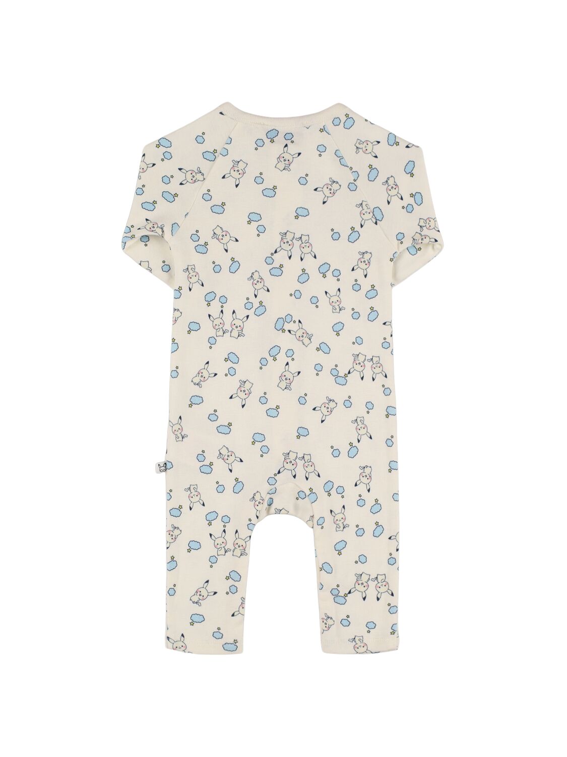 Shop Bonpoint All Over Print Cotton Jersey Romper In White
