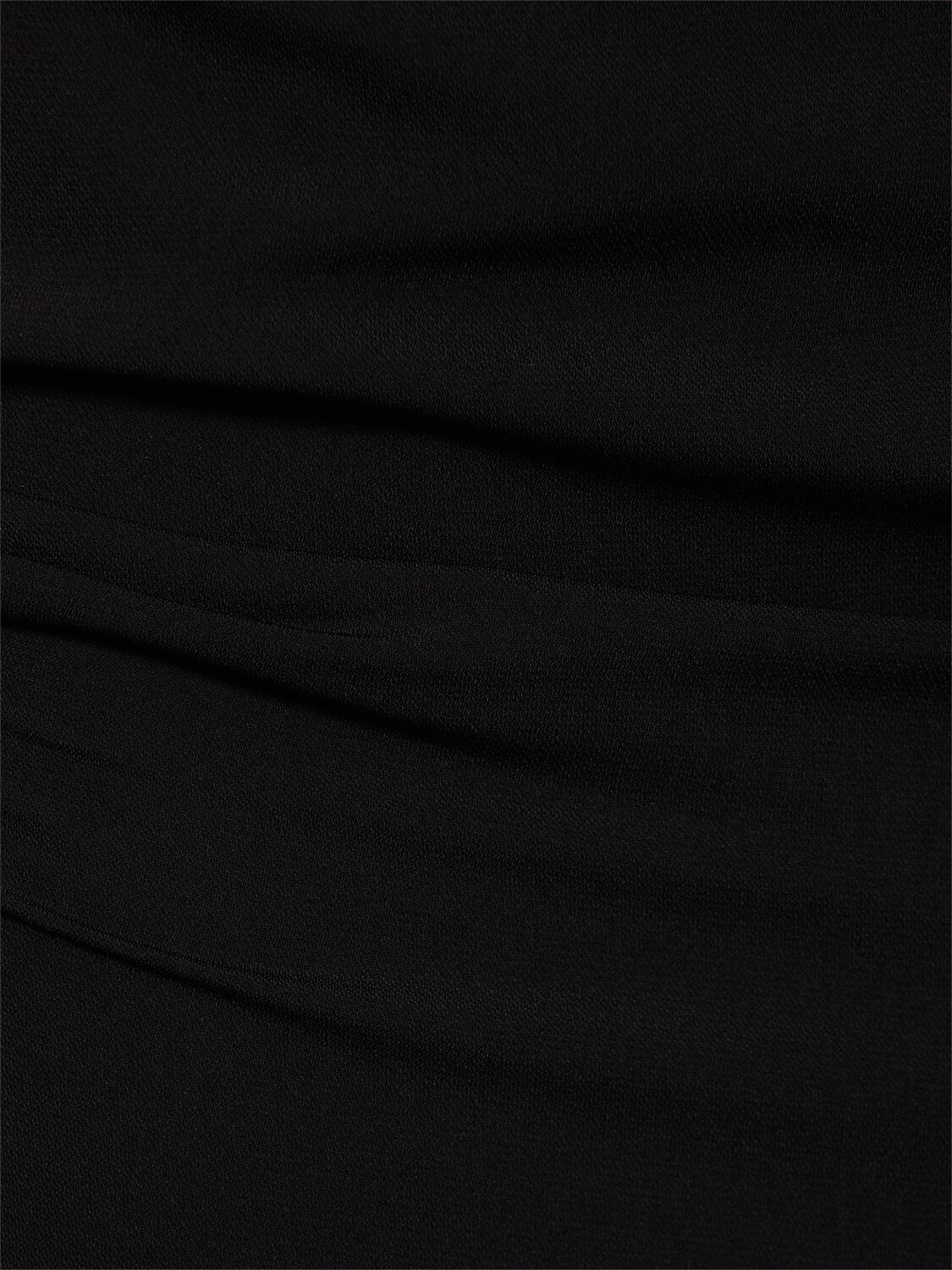 Shop 16arlington Electra Crepe Gown In Black