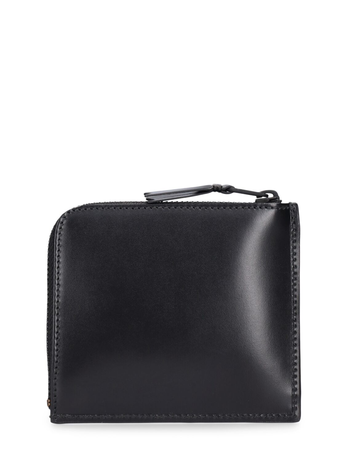 Shop Comme Des Garçons Very Black Leather Wallet