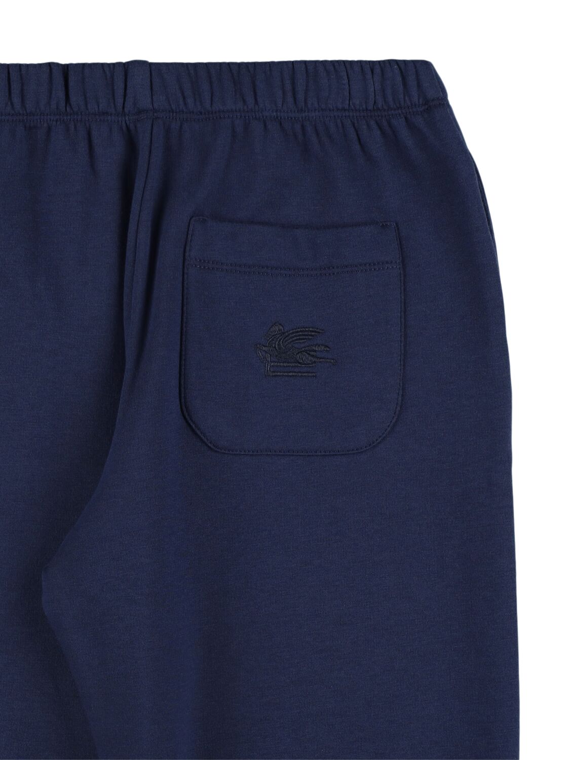 Shop Etro Cotton Blend Sweatshirt & Pants In Navy