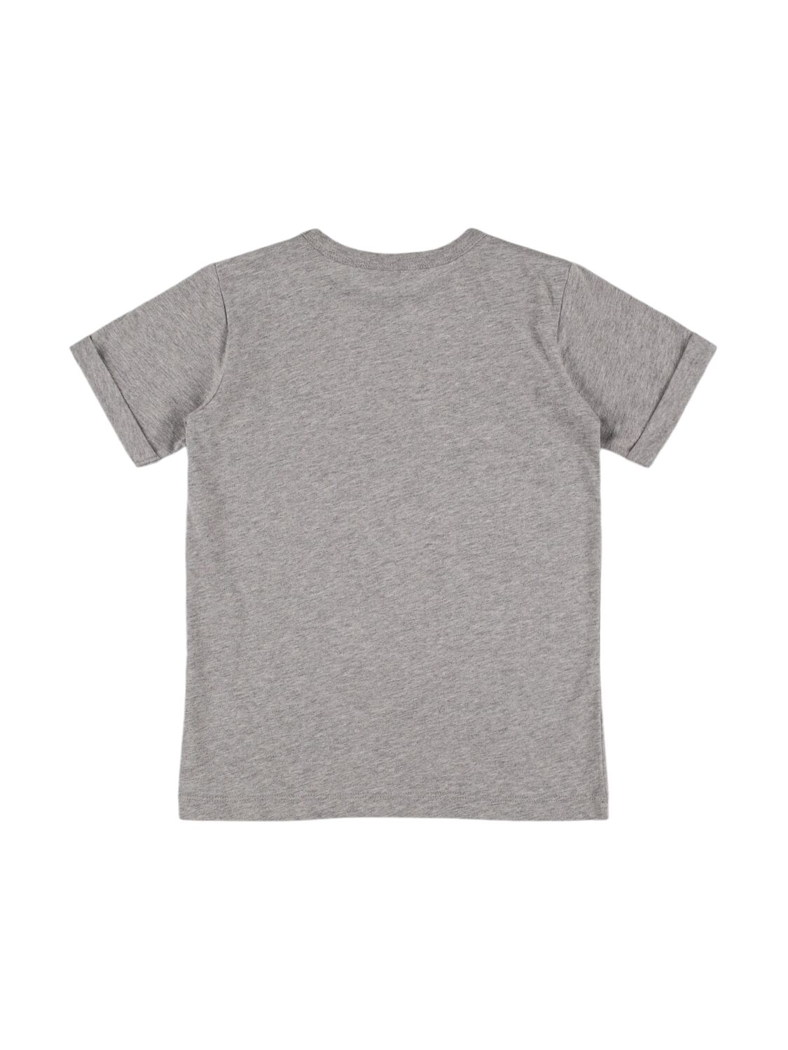 STELLA MCCARTNEY COTTON JERSEY T-SHIRT W/ FRINGES 