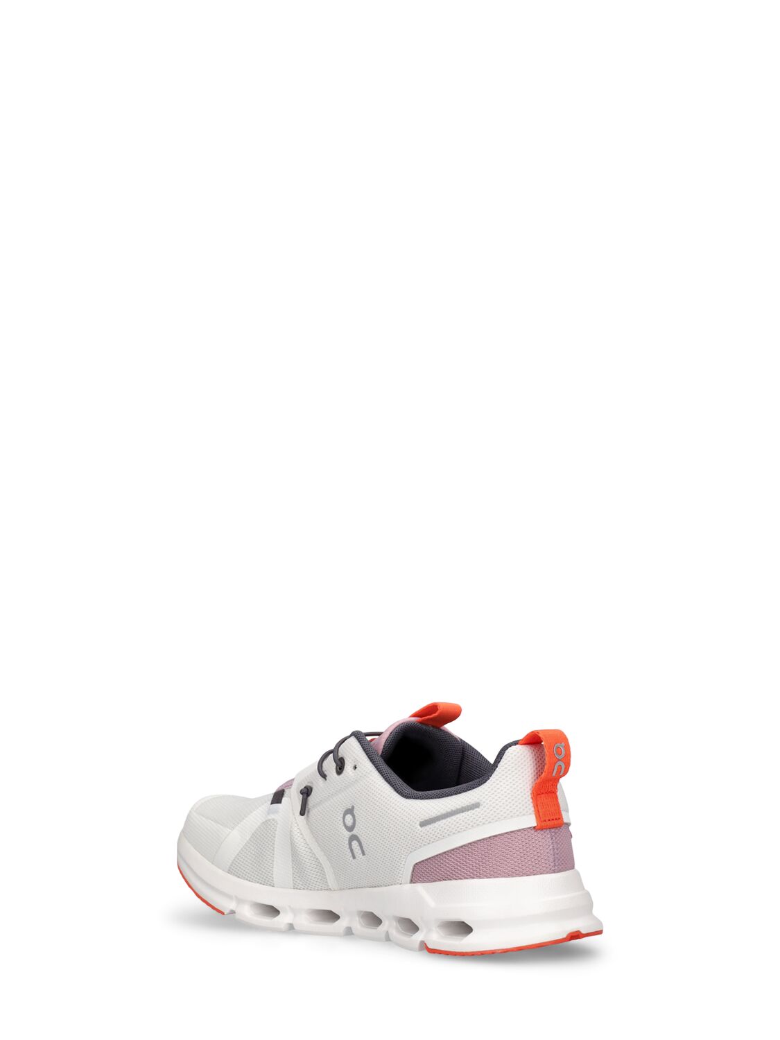 Shop On Cloud Sky Running Sneakers In White,pink