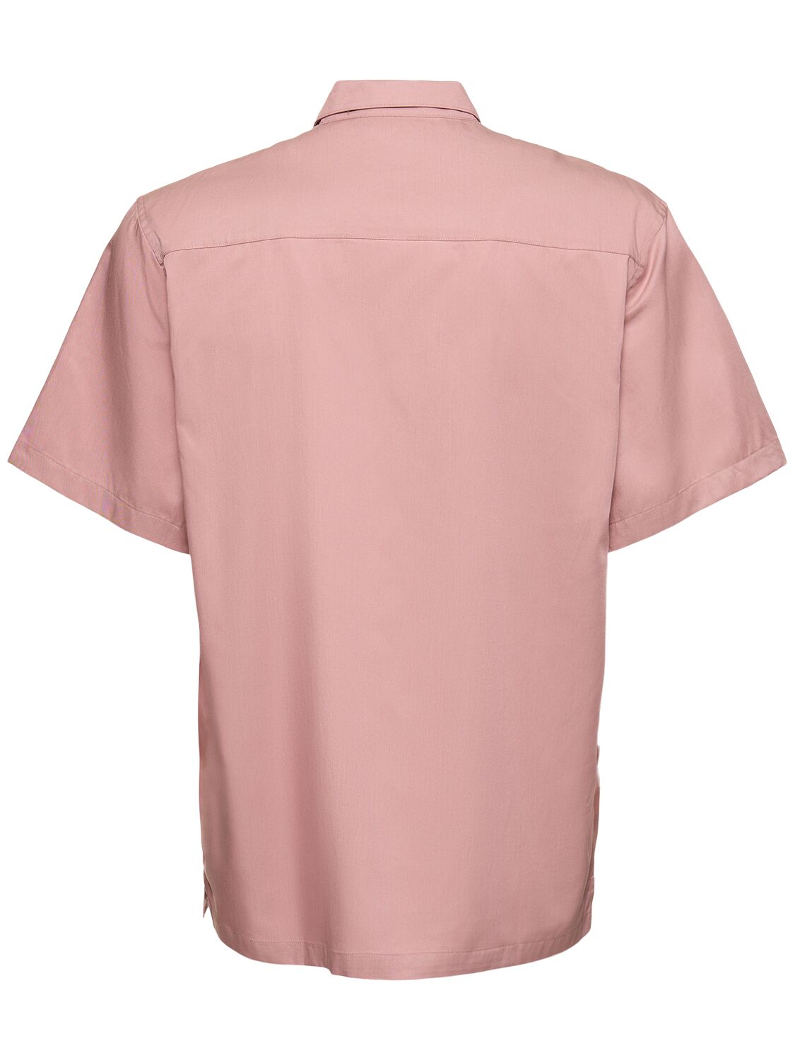 Shop Carhartt Delray Cotton Blend Short Sleeve Shirt In 핑크