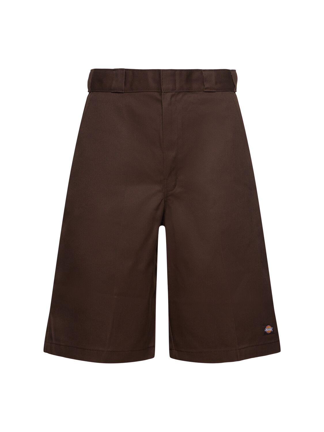 Dickies 13" Multi-pocket Cotton Blend Shorts In 다크 브라운