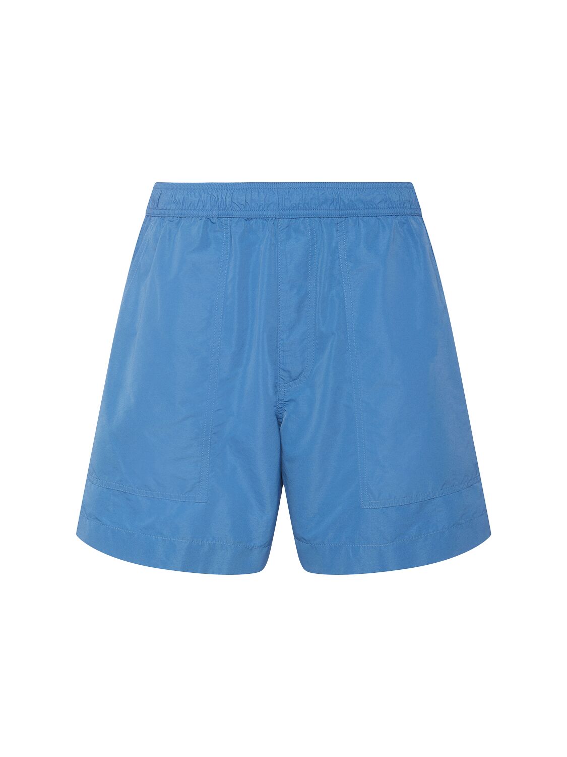 Bottega Veneta Nylon Swim Shorts In Blue
