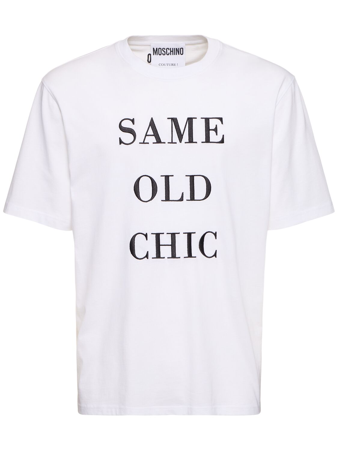 Moschino Same Old Chic T-shirt In White