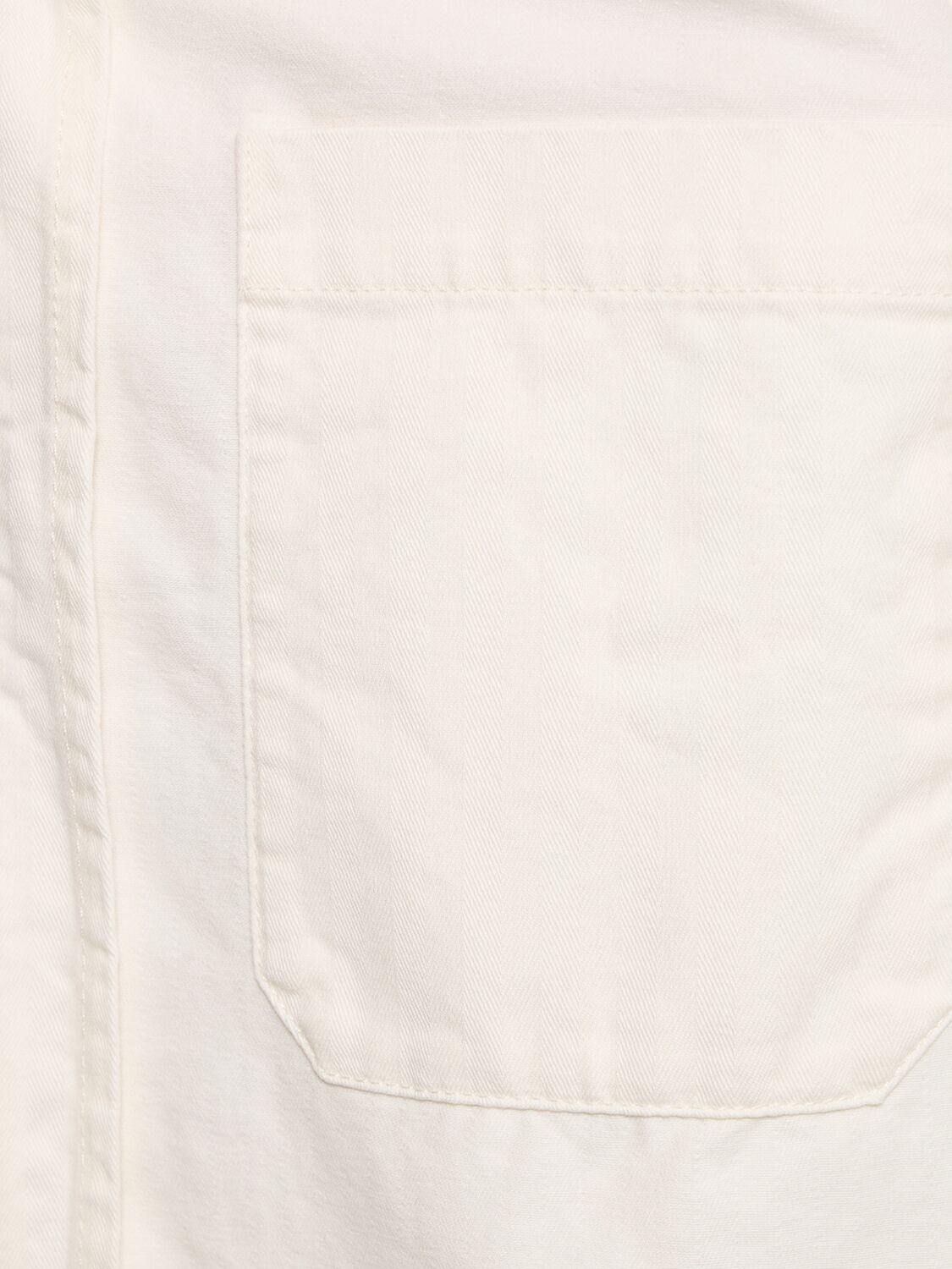Shop Carhartt Rainer Cotton Shirt Jacket In Off-white