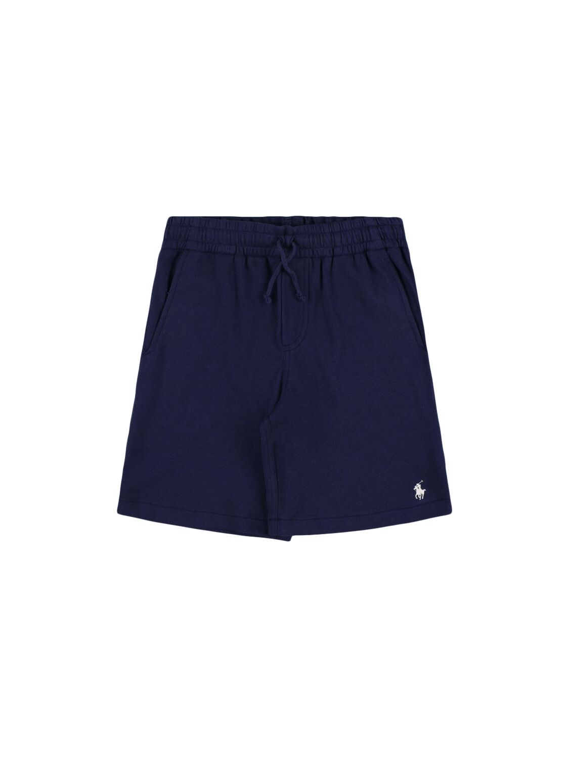 Ralph Lauren Babies' Logo Embroidered Sweat Shorts In Blue