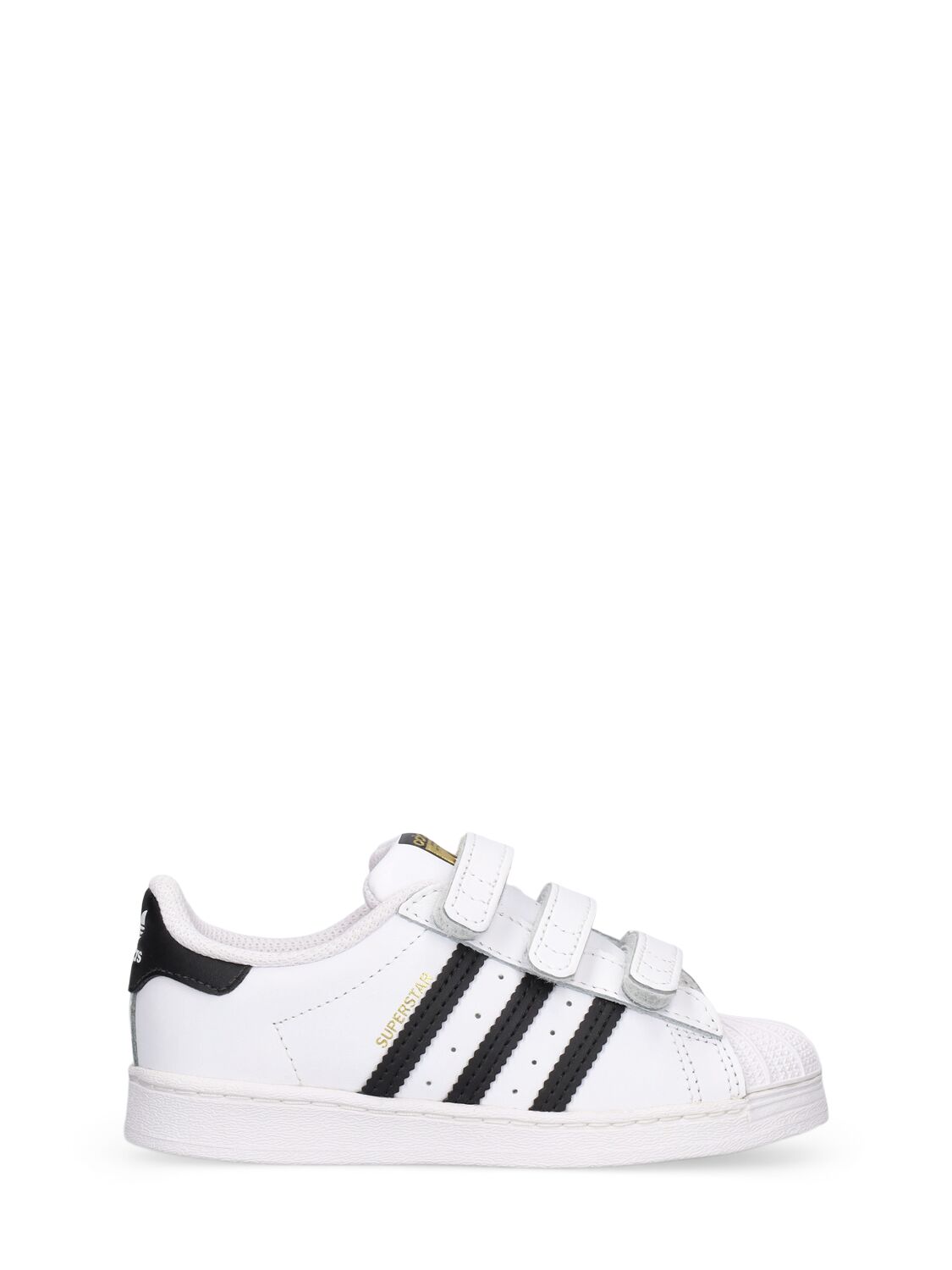 Image of Superstar Leather Strap Sneakers