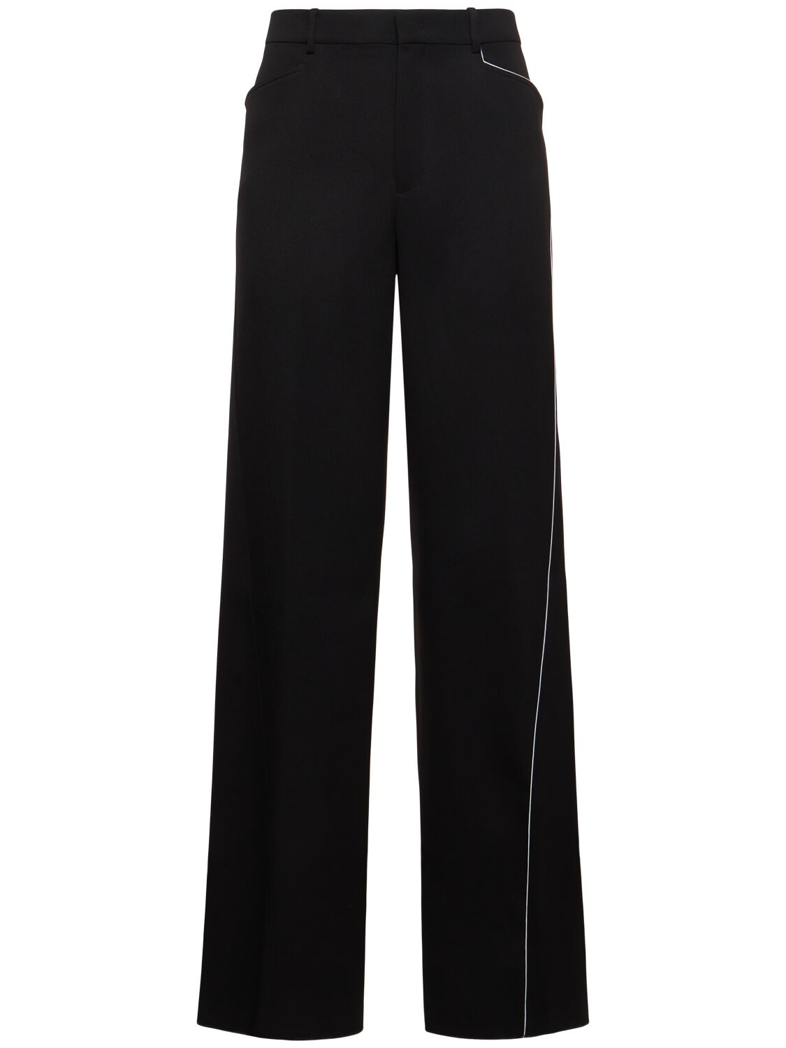 Lanvin Twisted Leg Pants In 블랙