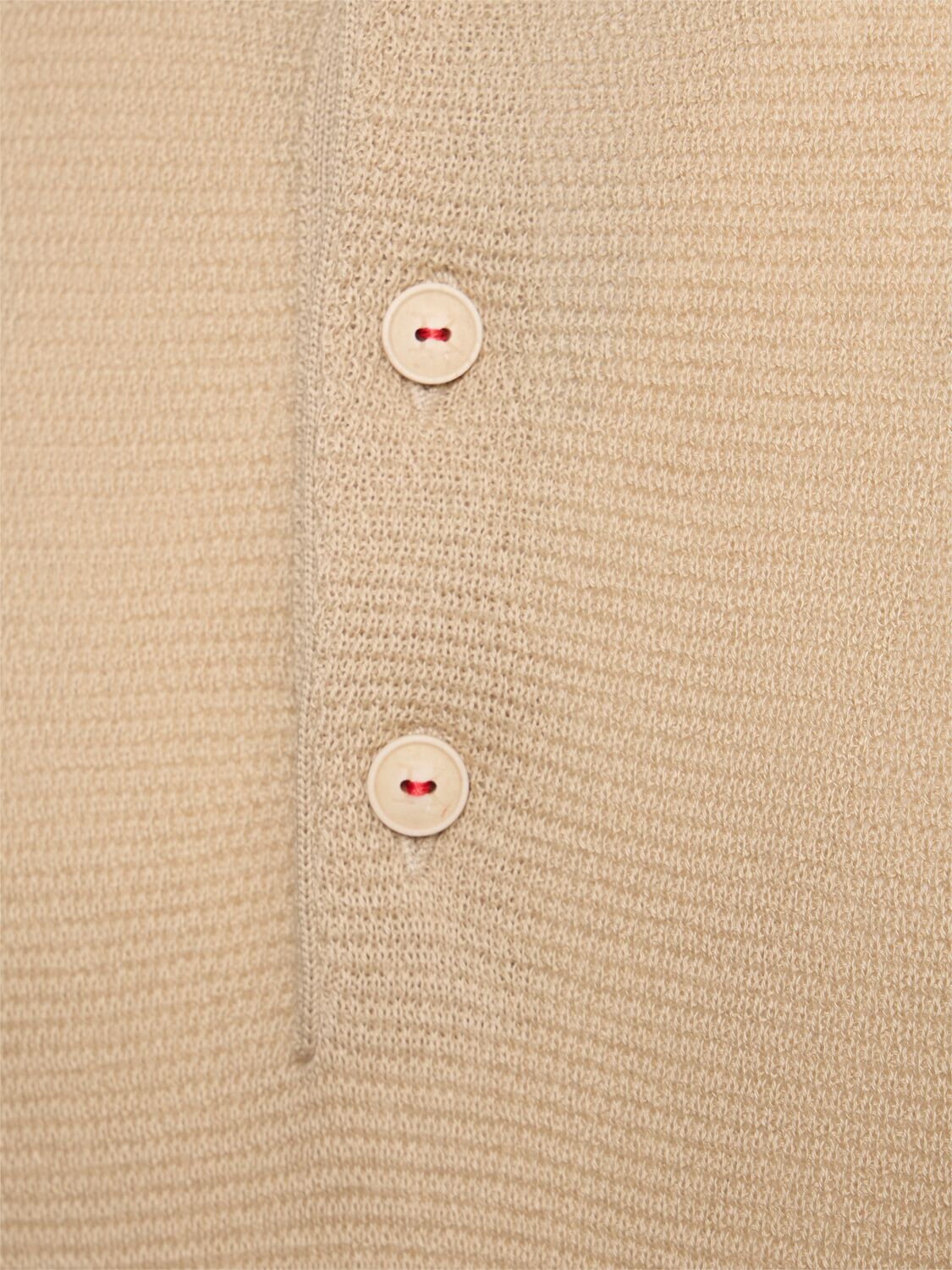 Shop Kiton Cotton Jersey Polo In 화이트
