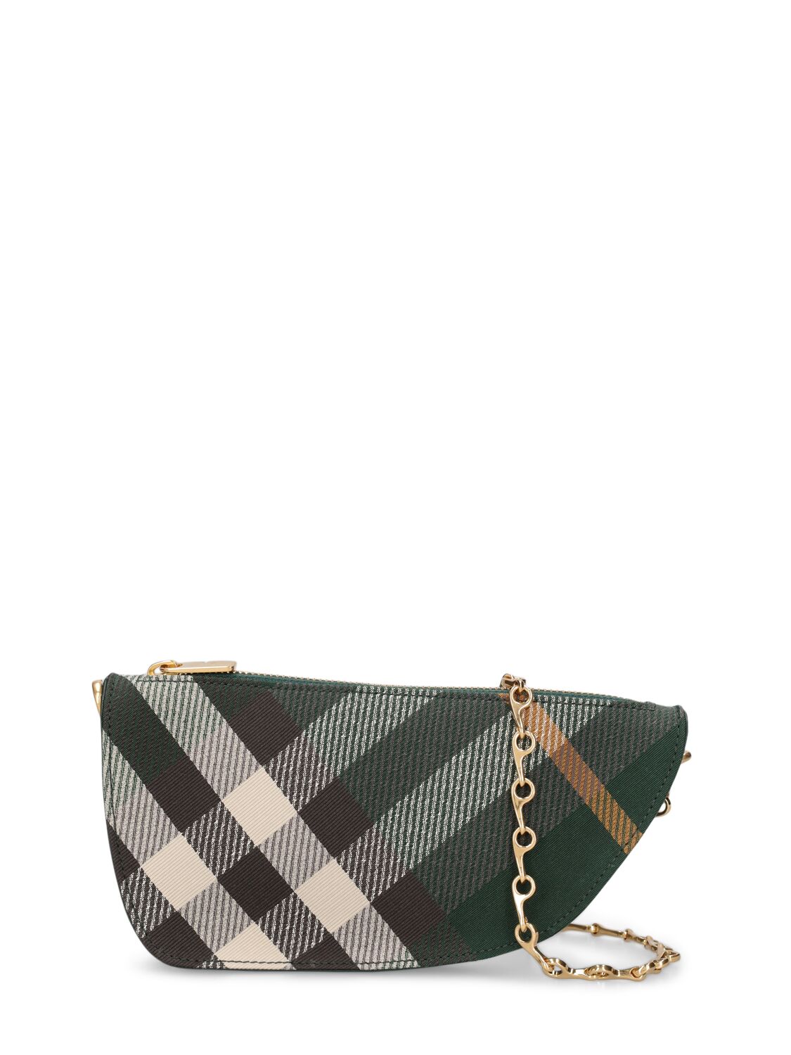 Burberry Ls Micro Shield Shoulder Bag In Ivy Green