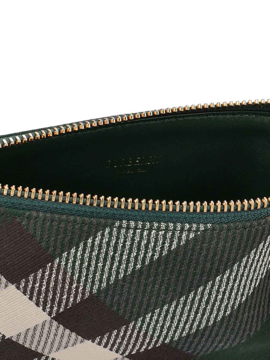 Shop Burberry Ls Micro Shield Shoulder Bag In Ivy Green