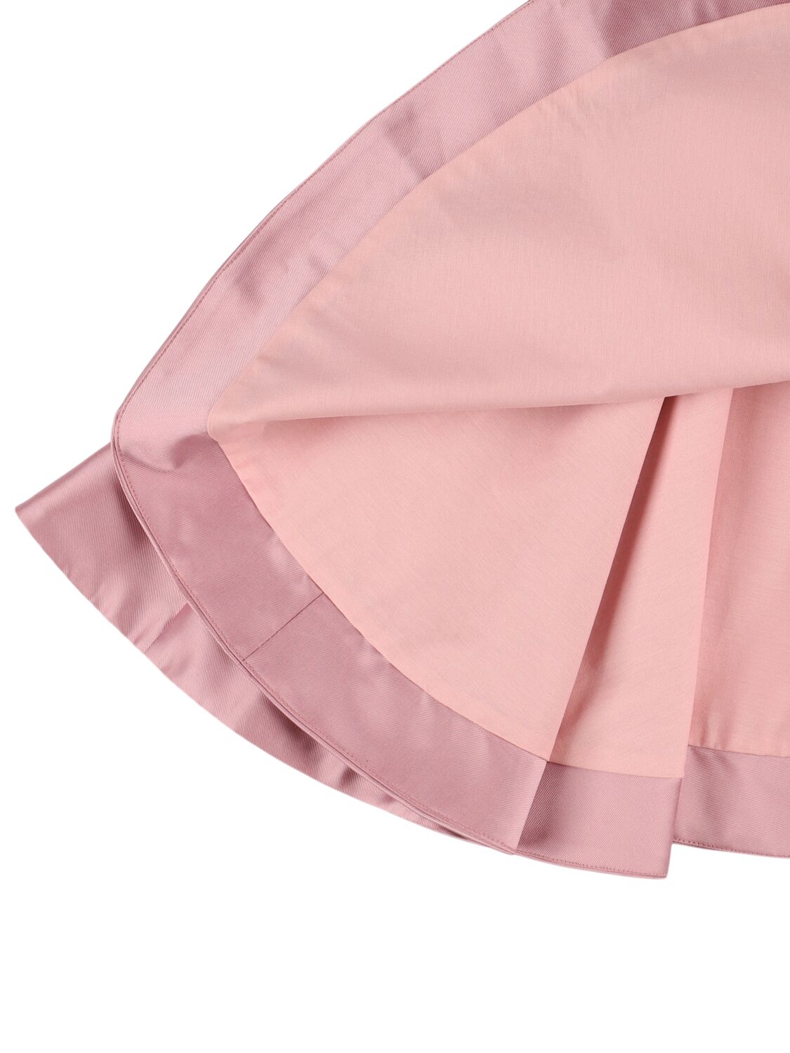 Shop Nikolia Taffeta Dress W/ Appliqué In Pink