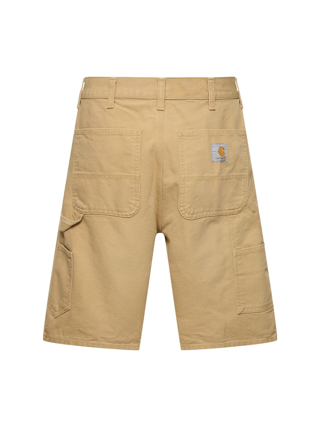 Shop Carhartt Single-knee Shorts In Bourbon Aged