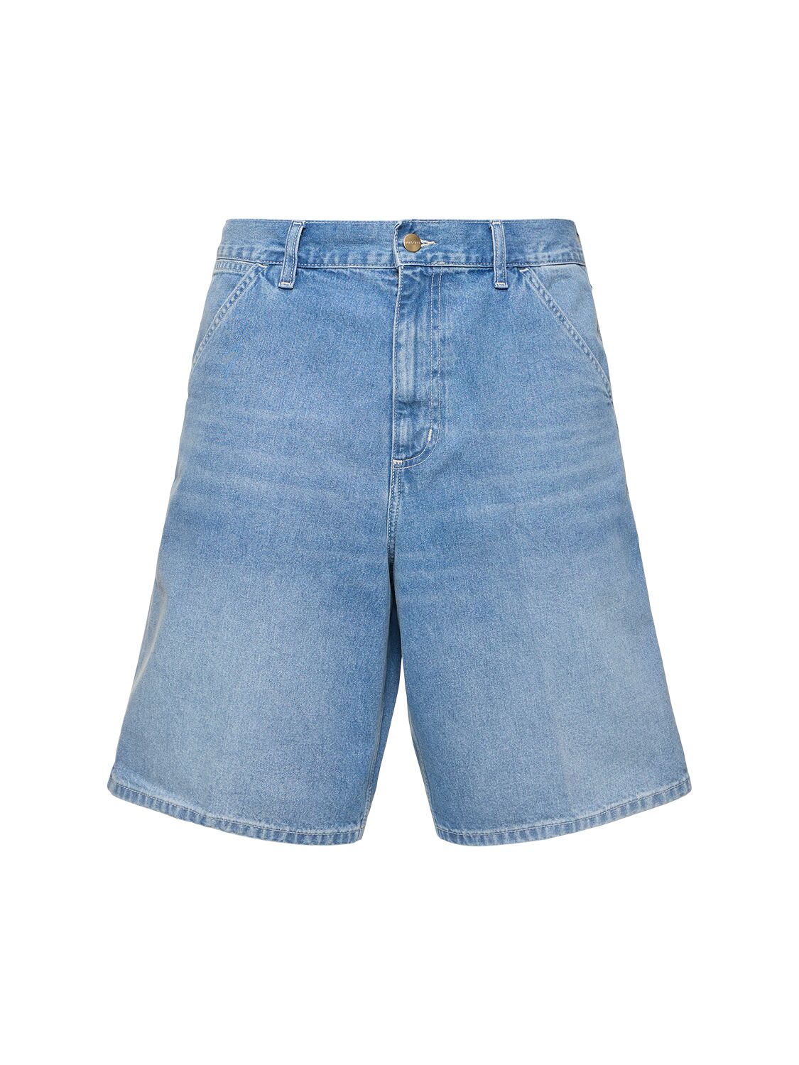 Carhartt Simple Light True Washed Shorts In 블루