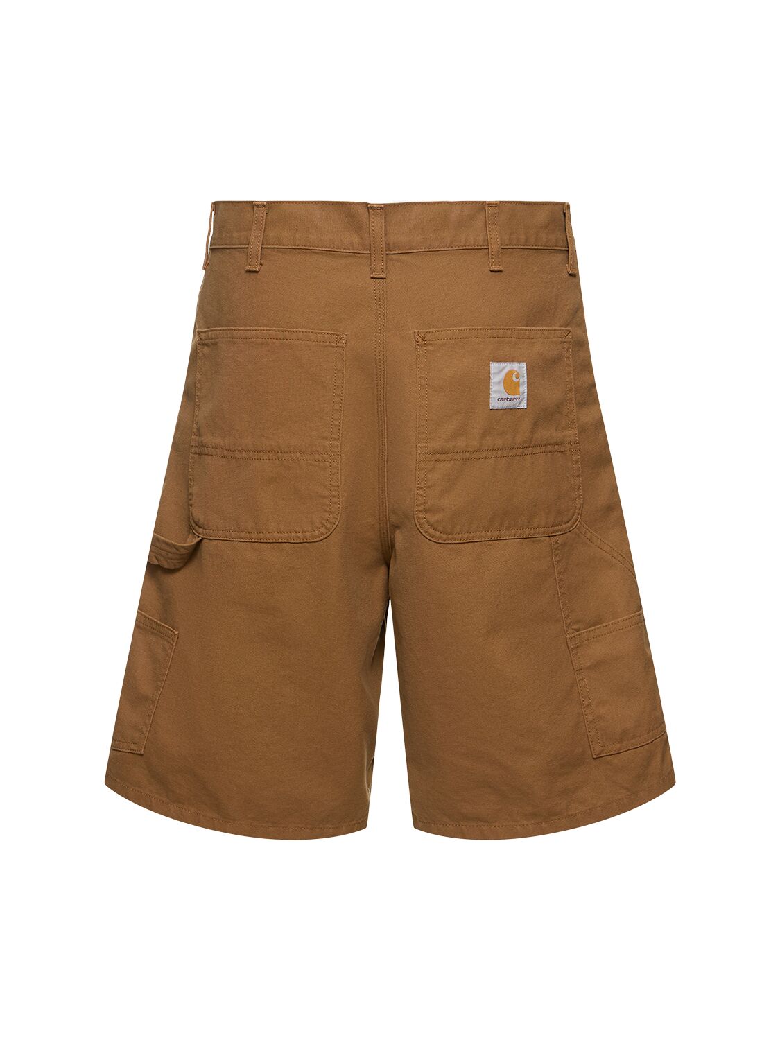 Shop Carhartt Double Knee Shorts In Hamilton Brown