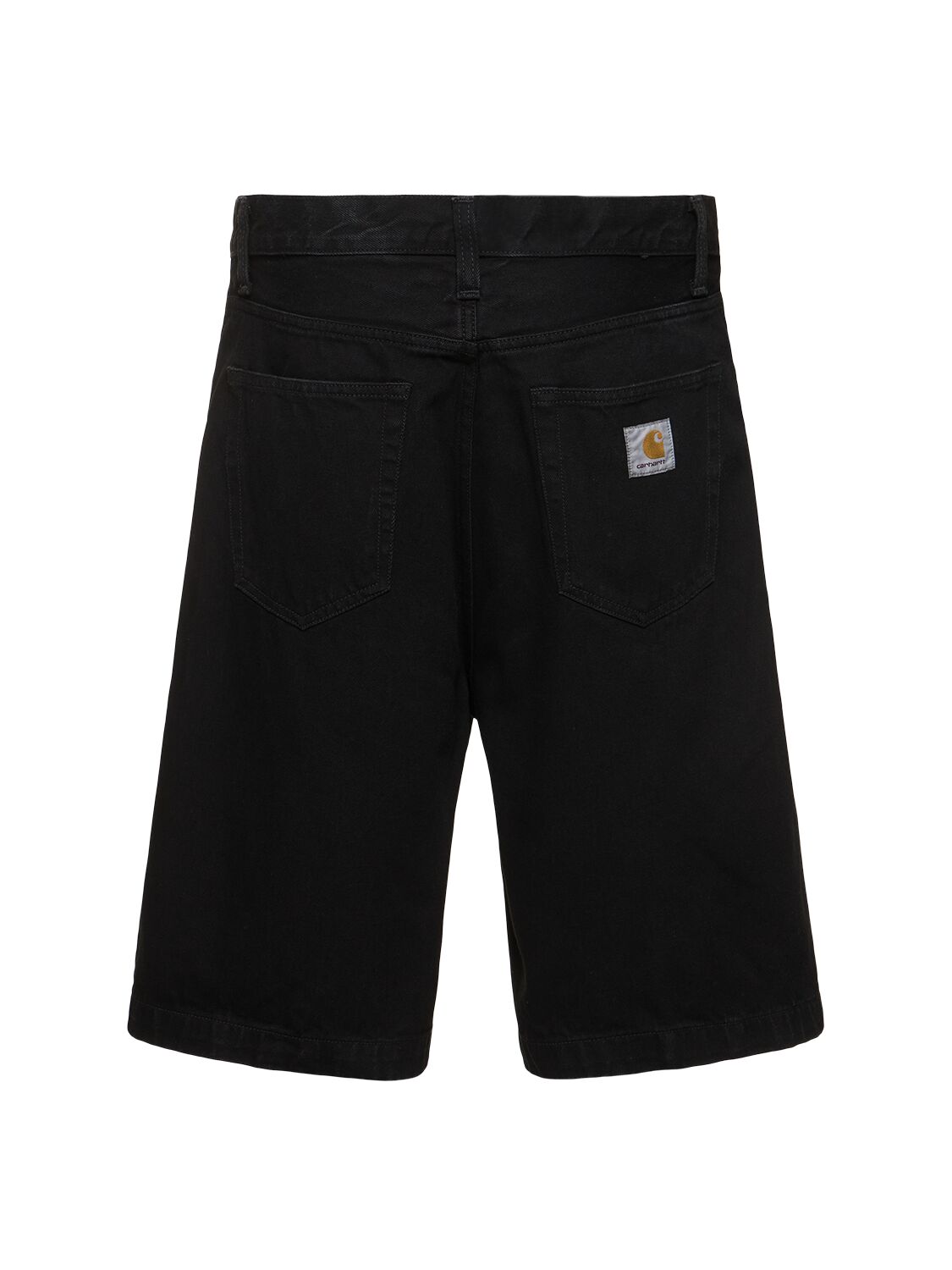 Shop Carhartt Landon Shorts In Rinsed Black