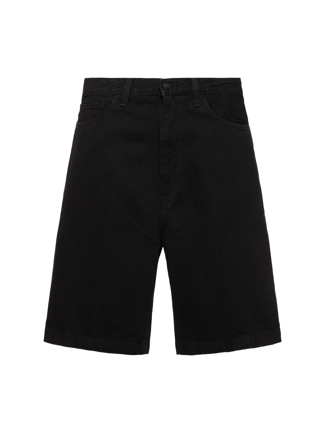 Carhartt Landon Shorts In Rinsed Black