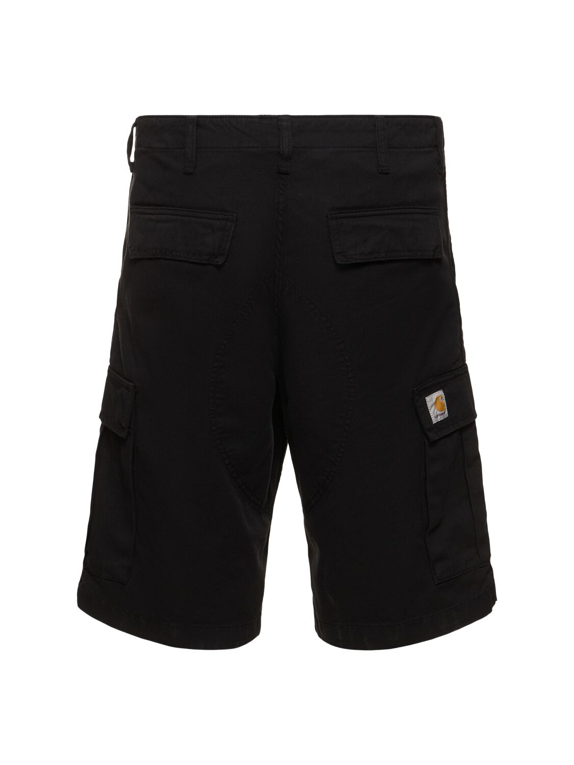 Carhartt Regular Cargo Shorts In Dyed Black