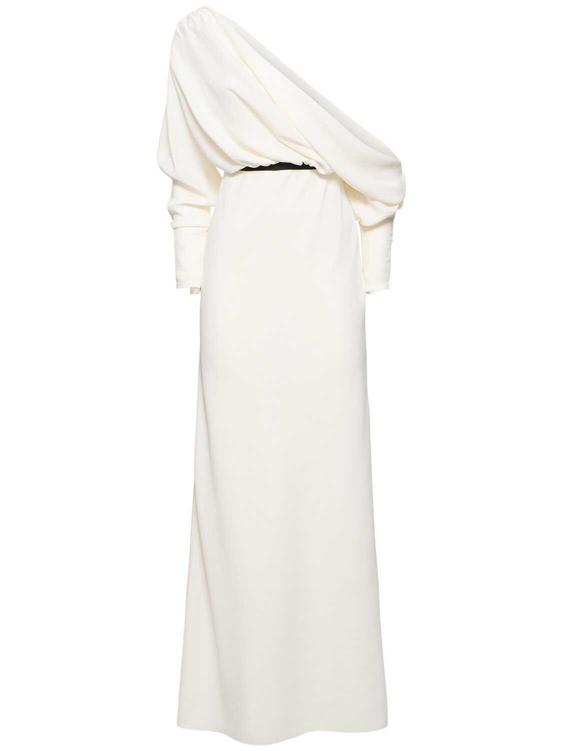 Giambattista Valli Crepe Long Dress In White