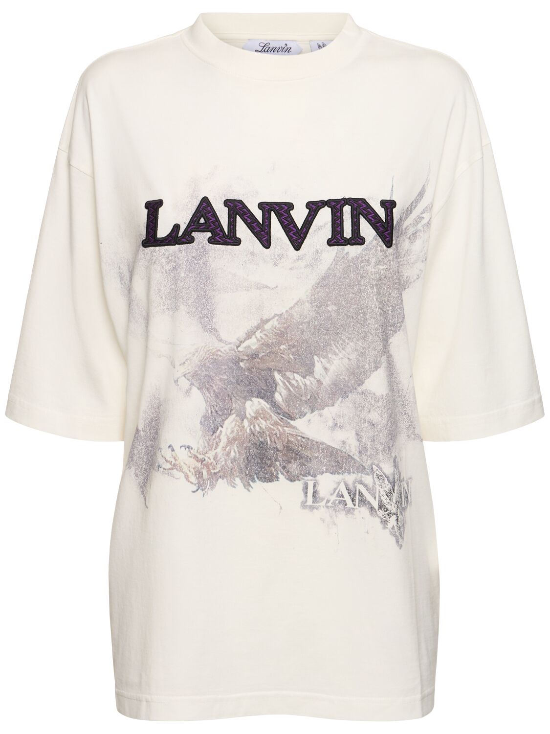 Lanvin White Future Edition T-shirt In White Mustang