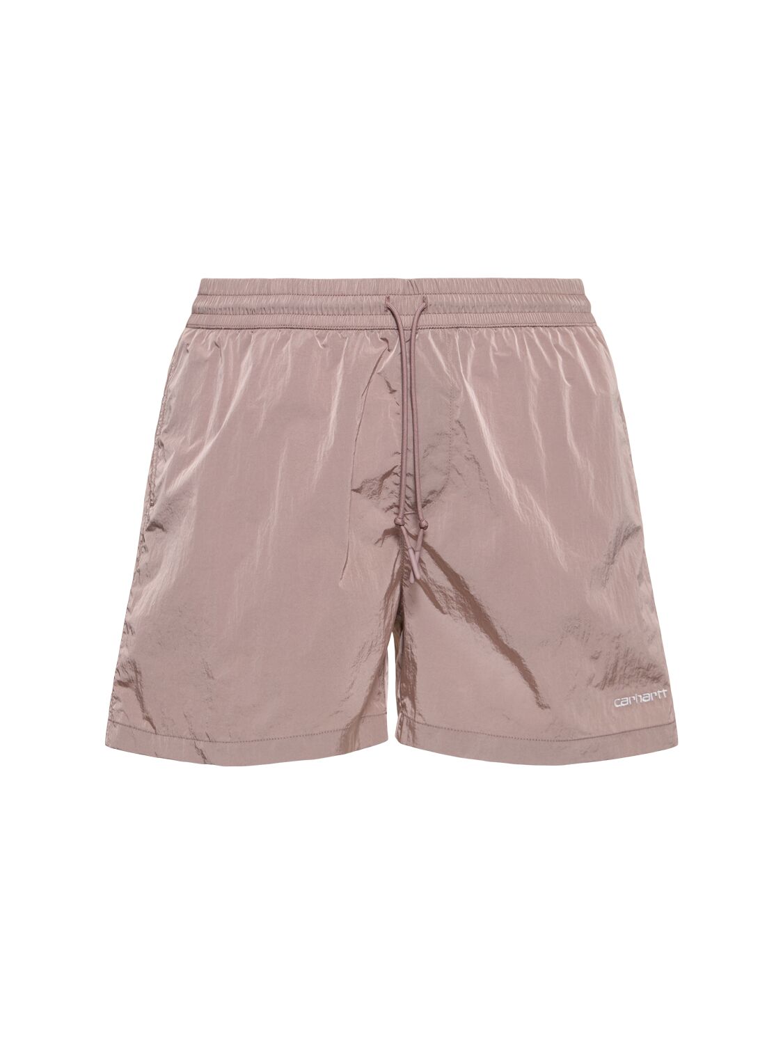 Shop Carhartt Tobes Swim Shorts In Glassy Pink